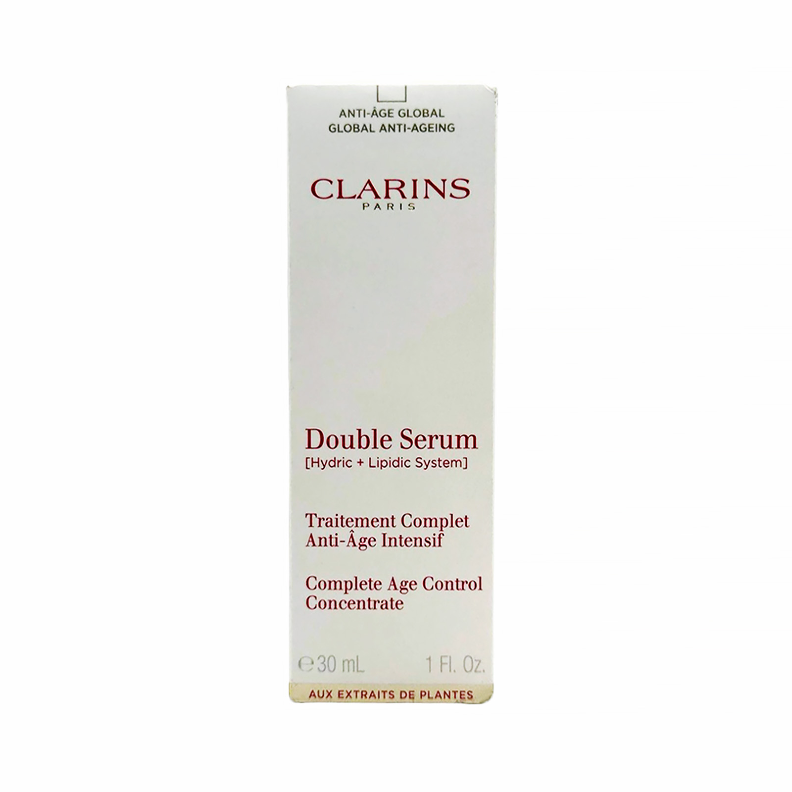 Clarins Anti Aging Double Serum Complete Age Control Concentrate 1.0 oz