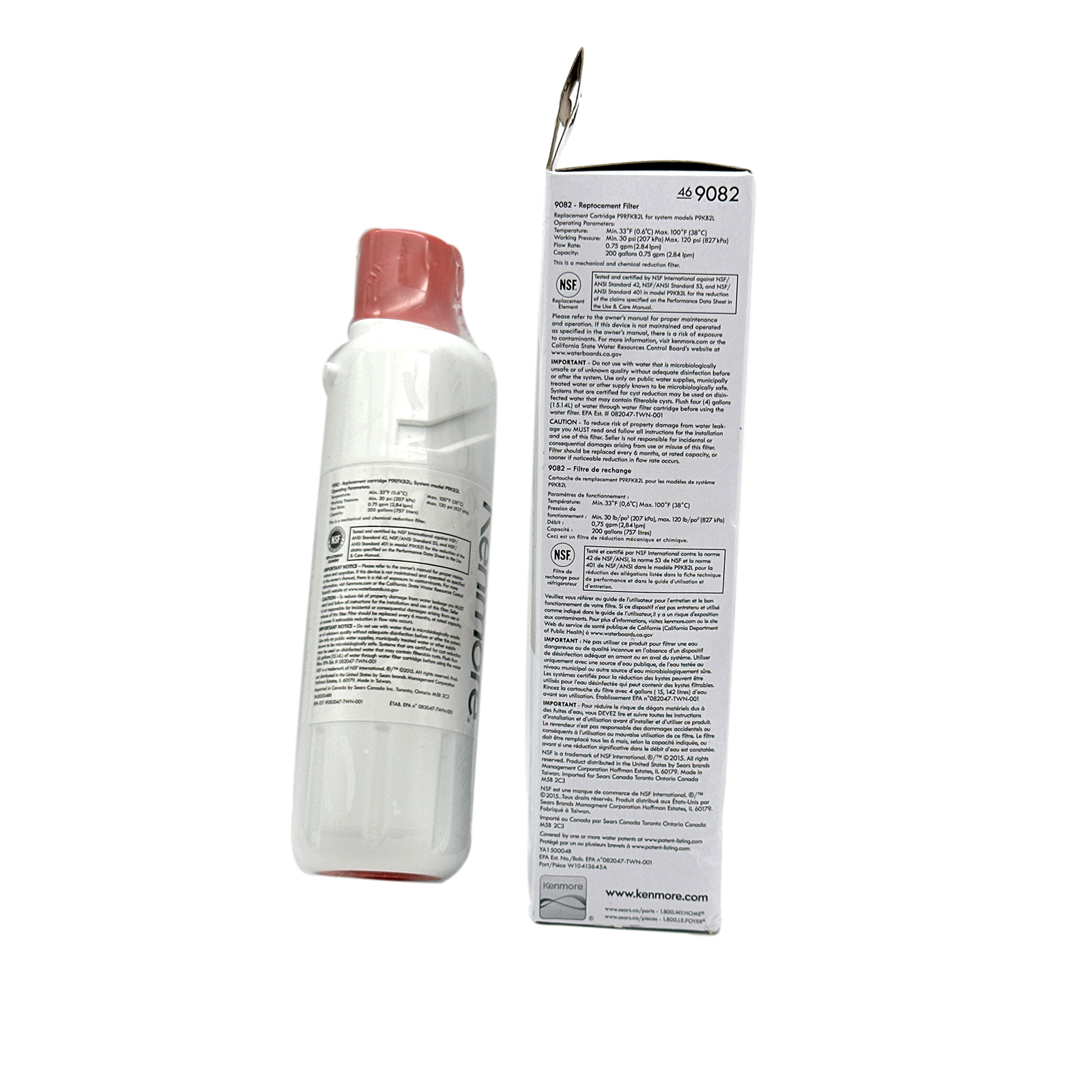 KENMORE 9082 Replacement Refrigerator Filter