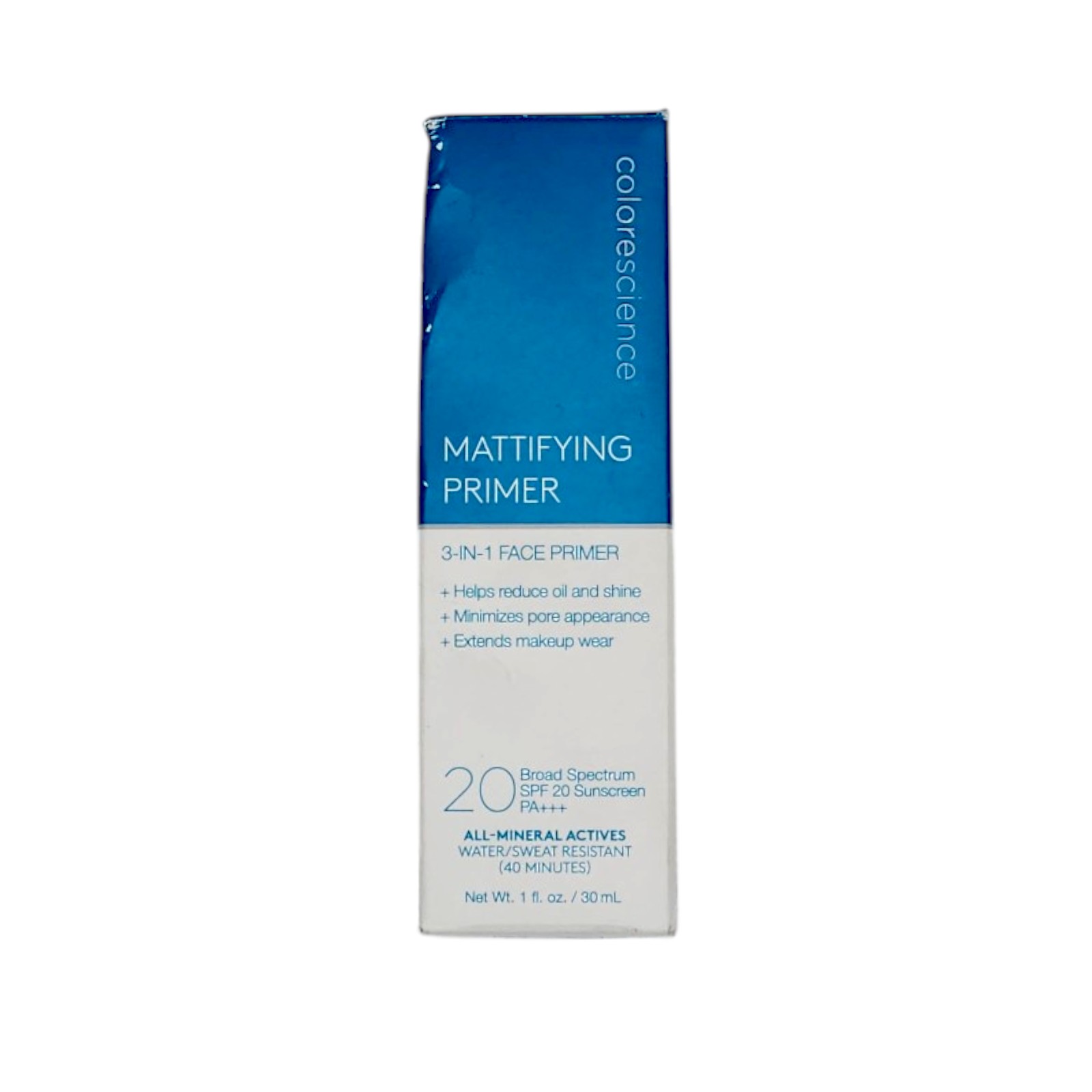 ColoreScience Mattifying Primer SPF 20 1 oz. 3-IN-1 Face Primer