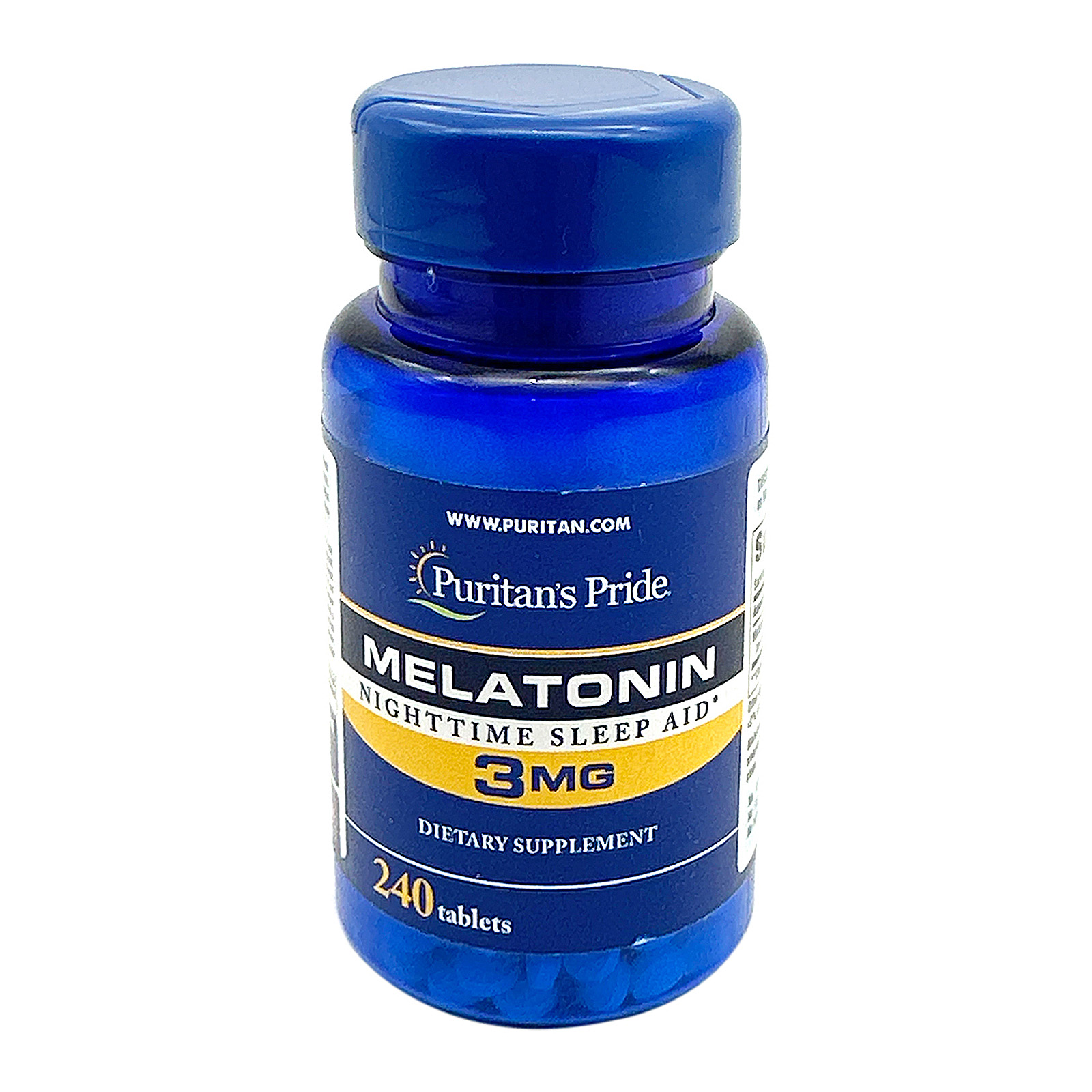 Puritan's Pride Melatonin 3 mg 240 Tablets