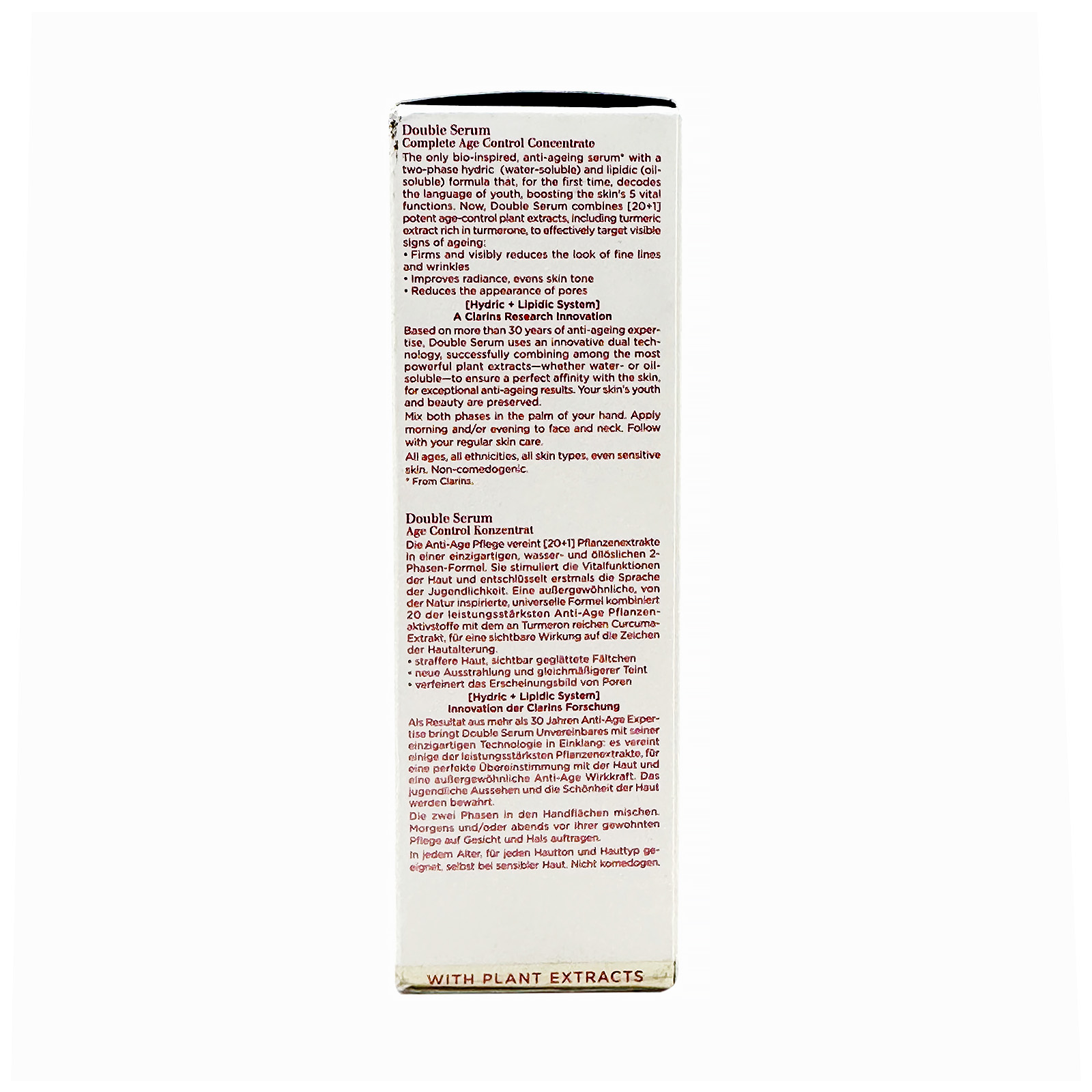 Clarins Anti Aging Double Serum Complete Age Control Concentrate 1.0 oz