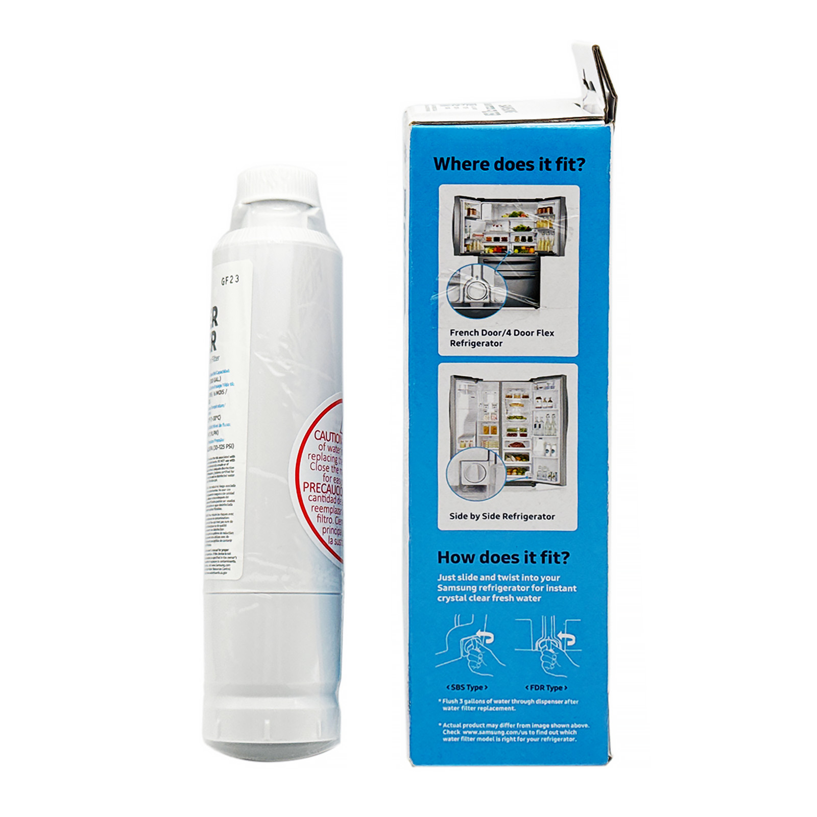 Samsung Refrigerator DA29-00020B HAF-CIN/EXP Fresh Water Filter Cartridge 1Pack