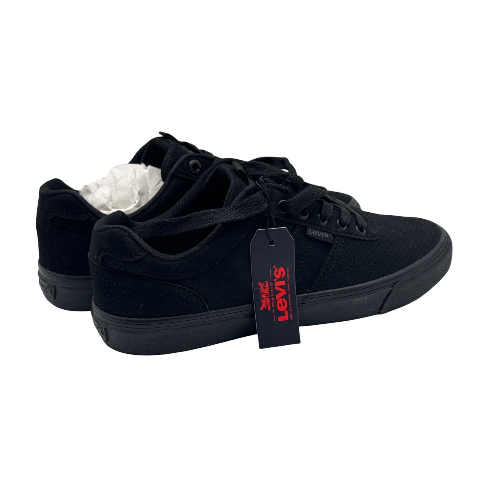 Levis Miles Perf Casual 519537 A481 Mens Black Lifestyle Sneakers Shoes - Size 8 (US)