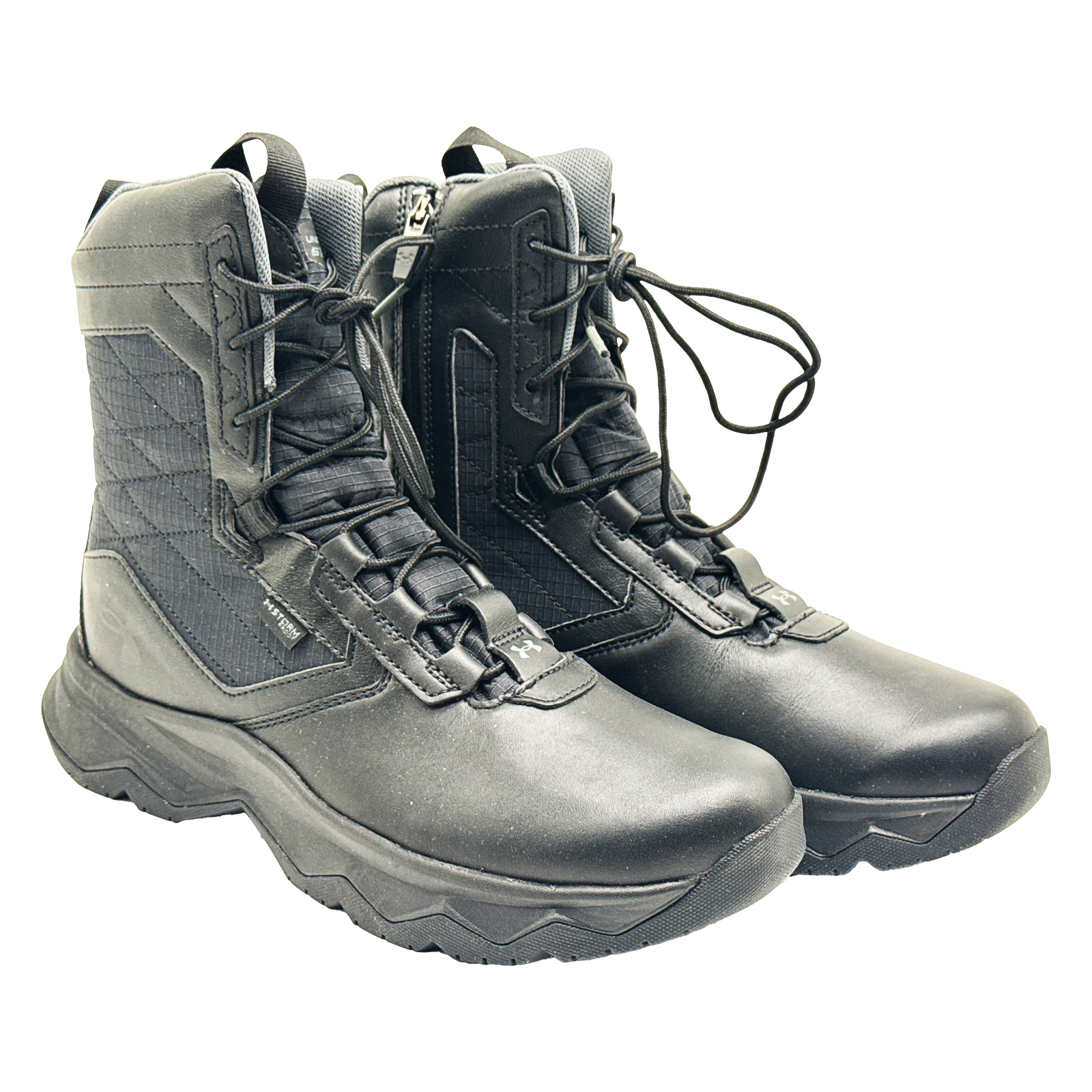 Under Armour Men's Stellar G2 Zip Waterproof Military and Tactical Boot, Black 8.5