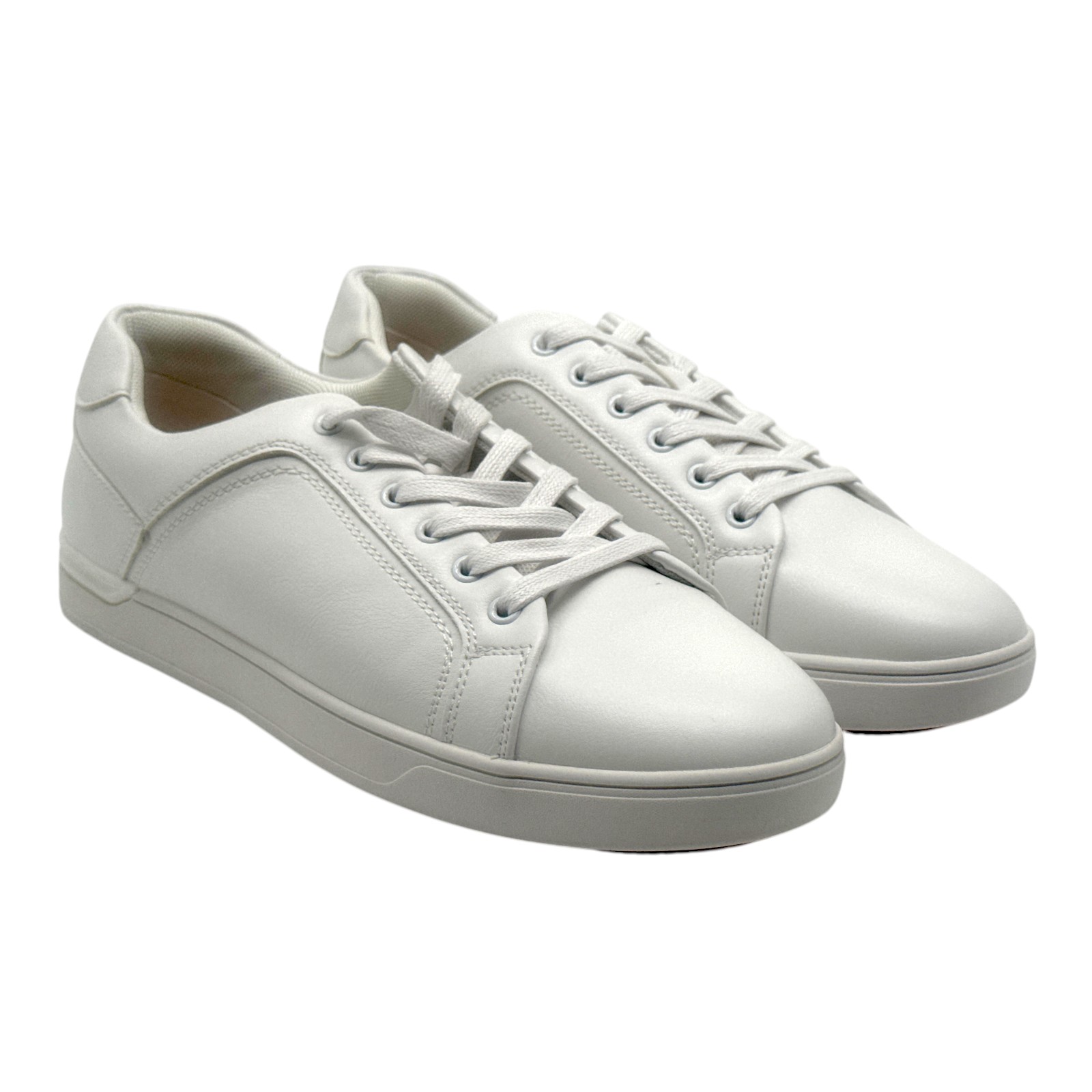 Bruno Marc Men's Casual Dress Sneakers Skate Shoes, White, Size - 8.5