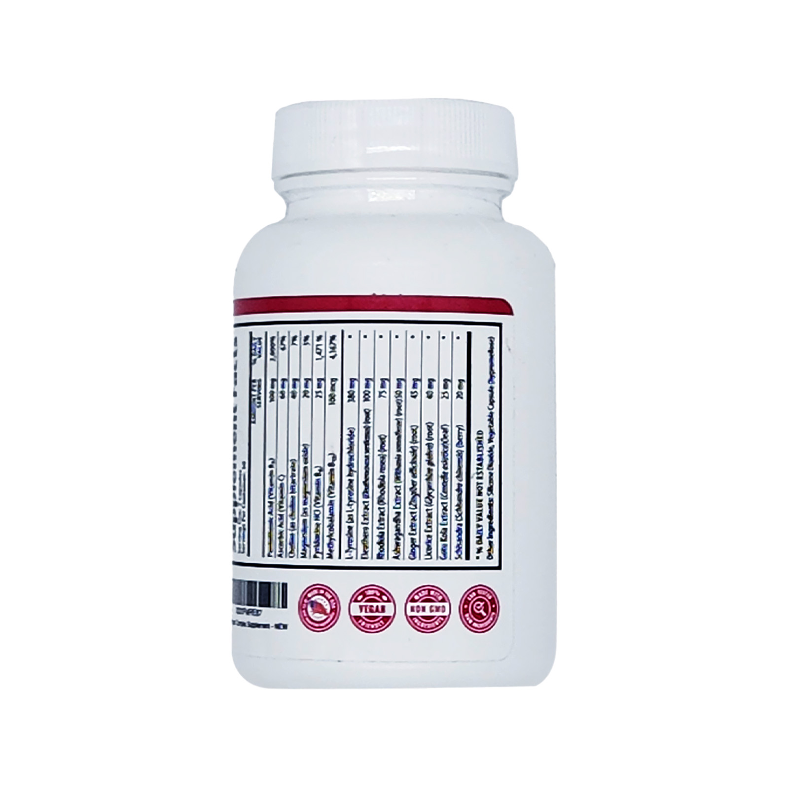 1 Body Adaptogen Complex with Ashwagandha Supplement 60 Capsules