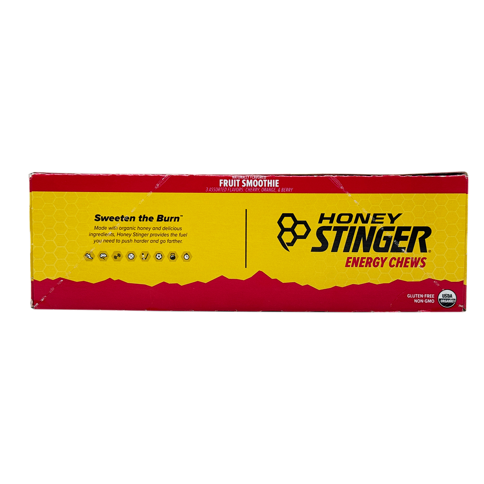 Honey Stinger Organic Energy Chews, Fruit Smoothie (12 pack)