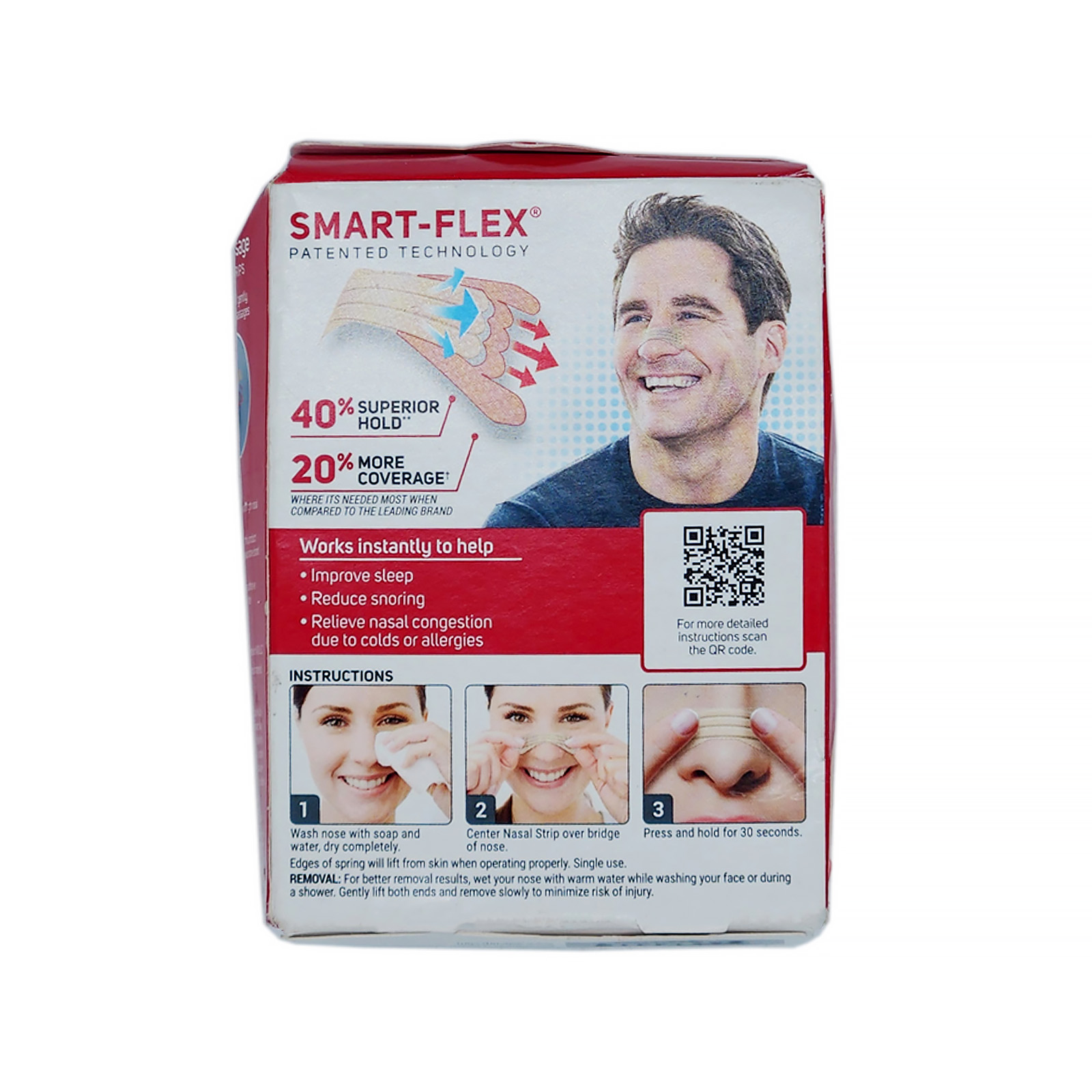 Clear Passage Nasal Strips Extra Strength, Tan, 50 Count