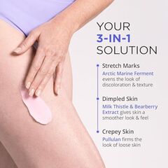 goPure Firming Butt & Thigh Cream – Smooths the look of dimpled texture, fades the look of stretch marks - Clinically Tested