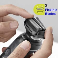 TEEYSO Series 5/6 53B Replacement Head for Braun Electric Foil Shaver, Compatible with New Generation Braun Razors 5020cs 5018s 5035s 5049cs 5050cs 6020s 6040cs 6075cc 6072cc 6090cc (1 Count)