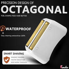 FAMELEC Andis ProFoil Lithium Replacement Foil & Cutters (2 Pack): For TS-1/TS-2, Titanium