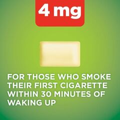 Amazon Basic Care Nicotine Polacrilex Coated Gum 4 mg (nicotine), Cool Mint Flavor, Stop Smoking Aid, 160 Count