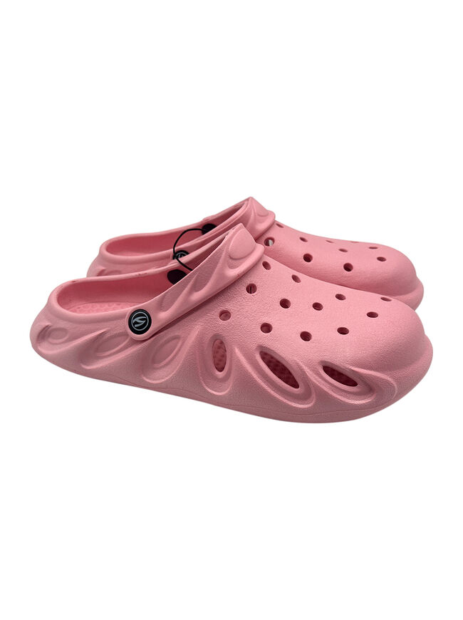 Women's Garden Clogs Beach Sandals Slippers Lightweight Slip on Water Shoes Pink - Womens 8.5 (US)