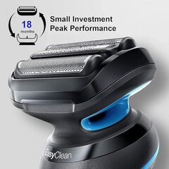 TEEYSO Series 5/6 53B Replacement Head for Braun Electric Foil Shaver, Compatible with New Generation Braun Razors 5020cs 5018s 5035s 5049cs 5050cs 6020s 6040cs 6075cc 6072cc 6090cc (1 Count)