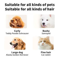 Kangjieshi Electric Animal Pet Dog Cat Hair Trimmer Shaver Quiet Razor Grooming Clipper