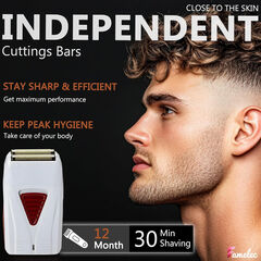 FAMELEC Andis ProFoil Lithium Replacement Foil & Cutters (2 Pack): For TS-1/TS-2, Titanium