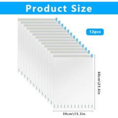 Small Compression Bags for Travel - 12 Pack Roll-Up Space Saver Bags | No Pump Needed, Hand Roll Design for Clothes, Travel Essentials & Home Storage Organizers