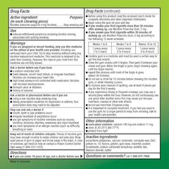 Amazon Basic Care Nicotine Polacrilex Coated Gum 4 mg (nicotine), Cool Mint Flavor, Stop Smoking Aid, 160 Count