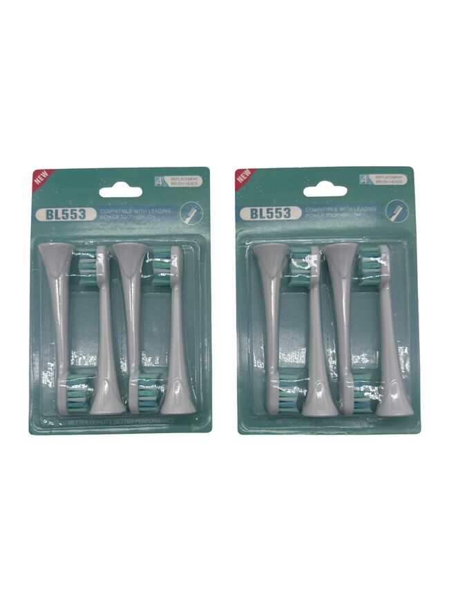 Replacement Heads for Philips Sonicare Electric Toothbrush, Brush Head Compatible with Sonicare G3 C3, 8PCS