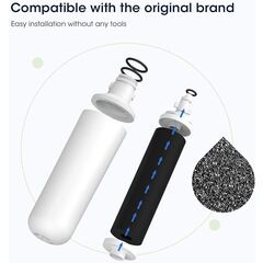 GLACIER FRESH LT1000PC Replacement Water Filter, Compatible with LT1000PC/PCS, LT1000PC, LT-1000PC, MDJ64844601, ADQ747935 ADQ74793504 Filter and LT120F ADQ73334008 Fresh Air (3+3)