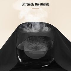 Carer Period Underwear for Women Heavy Flow Womens Leak Proof Menstrual Underwear 50-100ml Absorbent Period Panties Reusable Washable Incontinence Briefs, 2pk-L (Black/Beige)