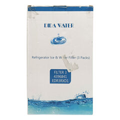 (3 Pack) DID WATER Refrigerator Water Filter, Compatible with 4396841, EDR3RXD1, KAD3RXD1, WHR3RXD1, 4396841, 4396710, Filter 3, 46-9083,46-9030, 9030, 9083 Refrigerator Water Filter