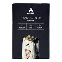 Andis 17235 Pro Foil Lithium Titanium Foil Shaver - Cordless Smooth Shaving - Includes USB Charger - Gray