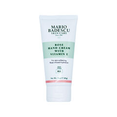 Mario Badescu Rose Hand Cream with Vitamin E for Men and Women 3 oz