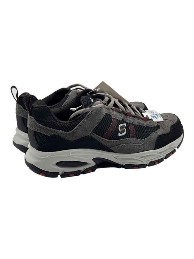 Sketchers Men's  S Sport Jerald Wide Width Sneakers - Black / Gray - Size 8 ***No Box***