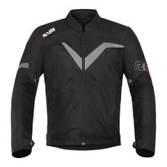 Motorcycle Jacket For Men with CE Armored Mesh Airflow, Medium Black