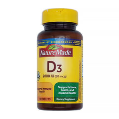 Nature Made Vitamin D3 Tablets 100 Tabs by Nature Made