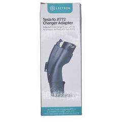 LECTRON TESLA to J1772 Charging Adapter, Max 48A & 250V Electric Vehicle - BLACK