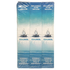 (3 Pack) FENJIKOL Refrigerator Water Filter, Compatible with 4396841, EDR3RXD1, KAD3RXD1, WHR3RXD1, 4396841, 4396710, Filter 3, 46-9083,46-9030, 9030, 9083 Refrigerator Water Filter