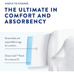 Prevail Breezers 360 Incontinence Briefs, Ultimate Absorbency, Size Two, 4 pack of 18 , 72 Count