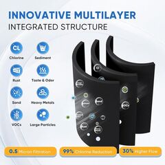 PUREPLUS 9690 Replacement for kenmore Elite 469690 LG LT700P RFC 1200A ADQ36006102 ADQ36006101 LFX28968ST RWF1052 RWF1200A LFXS29626S LFXS30766S LFX31925ST LFX31945ST Refrigerator Water Filter, 3Pack