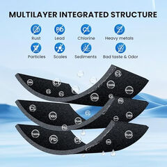 GOLDEN ICEPURE 4396508 Refrigerator Water Filter, Replacement for EveryDrop Filter 5, 4396510, EDR5RXD1, Whirlpool 4396508, 4396510, 4392857, Kenmore 46-9010, NLC240V 1PACK