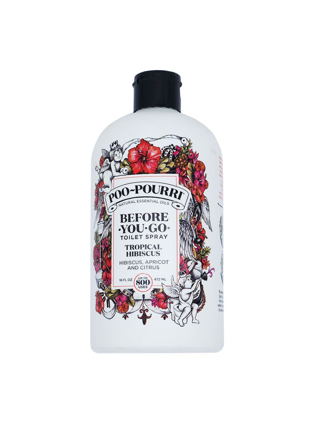 Poo~Pourri Before-You-Go Toilet Spray, Tropical Hibiscus Scent, 16 Fl oz