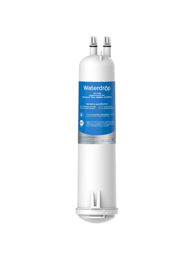 Waterdrop EDR3RXD1 Replacement for Everydrop® Filter 3, 4396841, 4396710, Kenmore® 46-9083, 46-9030, WD-F08 Refrigerator Water Filter
