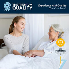 Medpride Disposable Underpads 17'' x 24'' (100-Count) Incontinence Pads, Bed Covers, Puppy Training | Thick, Super Absorbent Protection for Kids, Adults, Elderly | Liquid, Urine, Accidents