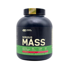 Optimum Nutrition Serious Mass - Weight Gainer Protein Powder - Strawberry - 6 lb