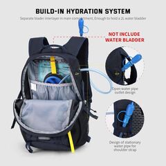 SKYSPER Small Hiking Backpack, 20L Lightweight Travel Backpacks Hiking Daypack for Women Men - Navy Blue