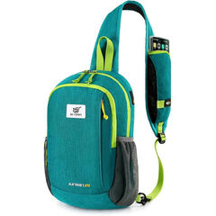 SKYSPER Sling Backpack with RFID Pocket Lightweight Crossbody Bag for Hiking Travel Shoulder Chest Bag for Men Women