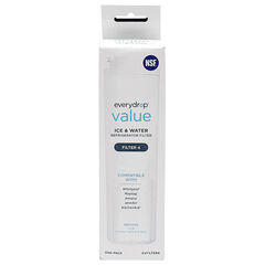 Everydrop Value by Whirlpool Ice and Water Refrigerator Filter 4, Single-Pack
