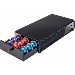 Rice rat Vertuo Capsule Holder Drawer for Nespresso with Handle (30 Pods)