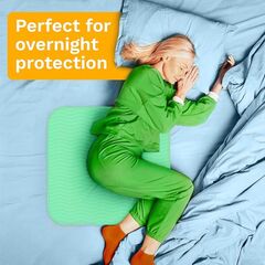 GREEN LIFESTYLE® Washable Underpads - Heavy Absorbency Reusable Bedwetting Incontinence Pads for Kids, Adults, Elderly, and Pets - Toddler Mattress Pads for Bed, Sofa, Floor (Pack of 4 - 34x36)