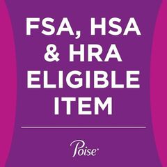 Poise Daily Incontinence Panty Liners, 2 Drop Very Light Absorbency, Long, 44 Count of Pantiliners, Packaging May Vary