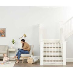 Regalo 40 inch 2-in-1 Extra Tall Easy Swing Stairway and Hallway Walk Through Baby Gate