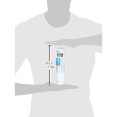 SAMSUNG DA29-00020B Genuine Filter for Refrigerator Water and Ice, Carbon Block Filtration for Clean, Clear Drinking Water, 6-Month Life, HAF-CIN/EXP (Choose Pack)