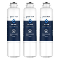 GLACIER FRESH GF-20B Refrigerator Water Filter Compatible with Samsung (3 PACK)