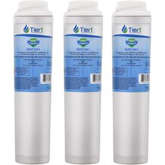 Tier1 GSWF Refrigerator Water Filter 3-pk | Replacement for GE GSWFDS, SmartWater 238C2334P001, Kenmore 46-9914, 469914, 9914, EFF-6023A, AP3418061, Fridge Filter